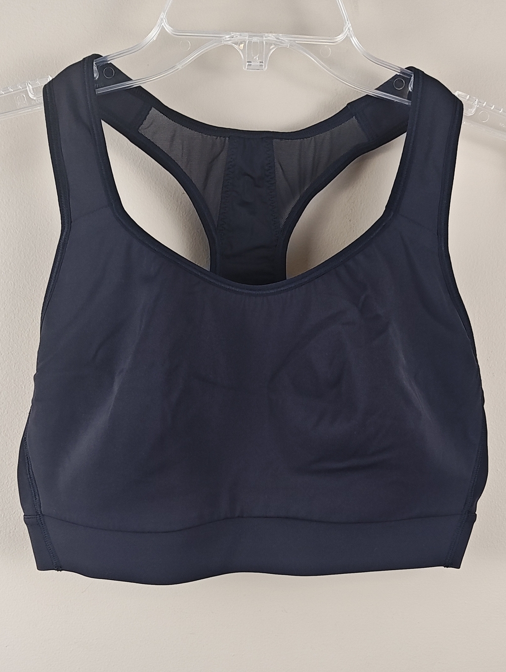Athleta Black Hustle Bra In Supersonic